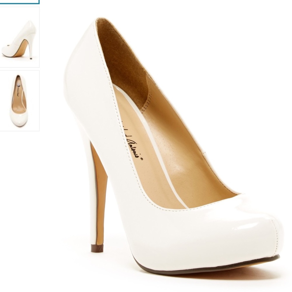 New in box, Michael Antonio Love Me Patent Pump.